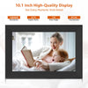 FRAMEO Digital Picture Frame WiFi 10.1 inch Digital Photo Frame Auto-Rotate & Slideshow Electronic Picture Frame HD IPS Touch Screen,Great, Easy to Set up and use Share Photos/Videos Best Gift