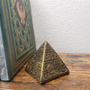 Egyptian Pyramid Statue - Bronze - 3.5" - Made in Egypt